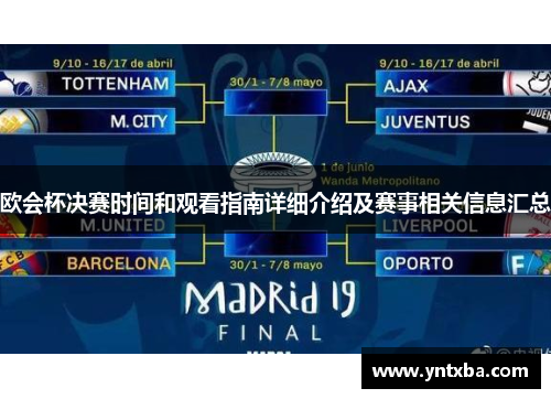 欧会杯决赛时间和观看指南详细介绍及赛事相关信息汇总